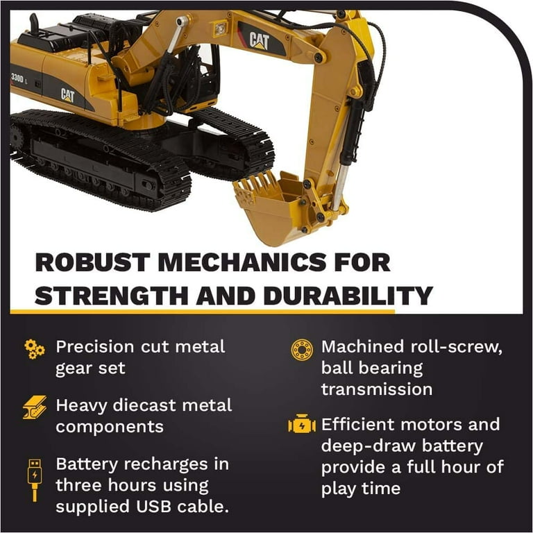Diecast Masters RC Truck Cat 330D L Hydraulic Excavator