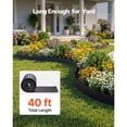 thumbnail image 3 of KFFKFF Galvanized Steel Landscape Edging, 40 ft x 12 in Metal Edging for Landscaping with Gloves, Flexible and Easy-to-Install Metal Strips, Durable Metal Garden Border for Flower Beds and Pathways, 3 of 9