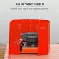 thumbnail image 5 of Yucurem Foldable Stove Windshield Portable Camping Stove Windbreak Camping Kitchen Utensils (A), 5 of 8