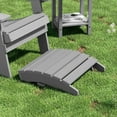 thumbnail image 5 of WINSOON Folding Adirondack Ottoman Outdoor Ottoman Set Of 2,Gray, 5 of 6