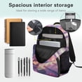 thumbnail image 5 of Pzuqiu Cherry Blossom Axolotl Kids Backpack Set of 4 School Bags for Girls Travel Bag with Adjustable Shoulder Strap 17 Inch Bookbag with Lunchbox Pencil Case Water Bottle Holder, 5 of 7