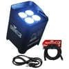 Chauvet DJ Freedom Par Hex 4 Wireless DMX LED PAR Wash Up Light+25 ft DMX Cable