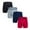 Wine, variant on Posijego 4 Pack Underwear for Men Cotton Boxer Briefs with Fly Soft and Comfortable Athletic Underpants for Men