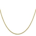 thumbnail image 2 of 14K Yellow Gold Singapore Chain Styles Necklace 1.3 mm Sparkle 20 inch, 2 of 4