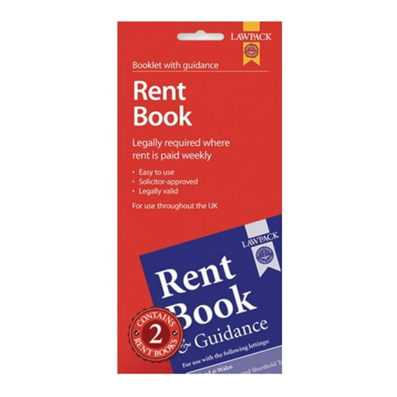 LawPack Tenancy Rent Book (Pack of 2)
