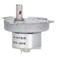 thumbnail image 3 of Gear Motor, Large Torsion Small Power Consumption Geared Box 60RPM  For Handicraft Lighting For Household Appliances For Dynamic Display Stands, 3 of 8