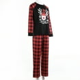 thumbnail image 2 of xiaxaixu Hauts Imprimés Faon et Pantalons à Carreaux Pyjamas Parent-Enfant, 2 of 8