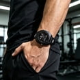 thumbnail image 3 of Digital Multifunctional Mens Outdoor Sports Watch Waterproof Watch with Alarm Stopwatch Countdown Timer Backlight Military Style Wristwatch for Hiking Camping Running Climbing Fishing, 3 of 8