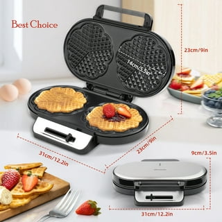 16-Grid Commercial Mini Waffle Maker 1750W Nonstick Electric Fast Waffle  Making