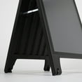 thumbnail image 6 of Street SignPro Deco with Protective Cover 23.39"x33.11" Black Portable Sidewalk Display Sign, 6 of 8
