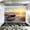 Color 2, variant on Kitchen Backsplash Peel and Stick Wall Murals Sunflower Stained Glass Decoration Vibrant Window Art Removable Mural 35.4"W x 23.6"H, Oil Proof Vinyl Wallpaper for Fireplace & Behind Stove