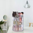 thumbnail image 3 of Organizador de maquillaje giratorio de 360 grados fácil de instalar y lavable para cosméticos y accesorios, 3 of 5