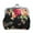 Black, variant on Women Girl Canvas Change Purse Change Pouch with Kiss Lock Clasp Coin Purse Floral Coin Wallet for Daily Evening Party