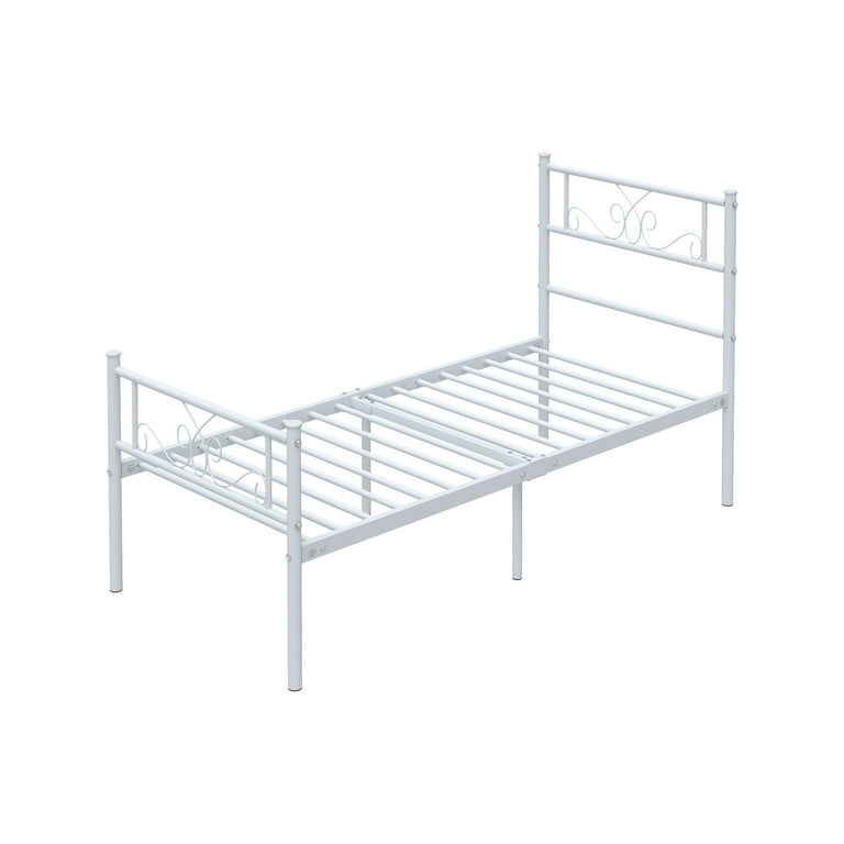 Yoneston Easy Set-Up Metal Bed Frame Platform No Box Spring