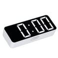 thumbnail image 3 of Reloj despertador para habitación, reloj digital, reloj de dormitorio del norte de Europa, reloj digital, materiales ecológicos, 3 of 14