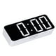 thumbnail image 2 of Reloj digital Estilo del norte de Europa Reloj de dormitorio de fuente grande simple blanco para regalar, 2 of 5