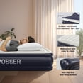 thumbnail image 4 of Colchón inflable VOSSER Twin XL 203 x 99 x 46 cm con bomba integrada 110 V, 4 of 9