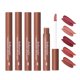 thumbnail image 3 of Ganfancp Juego de Brillos de Labios Mate Hidratantes Chocolate 5 Colores 12,5 Ml Rebajas Flash Deals 1* Set de Brillo de Labios de Chocolate, 3 of 6