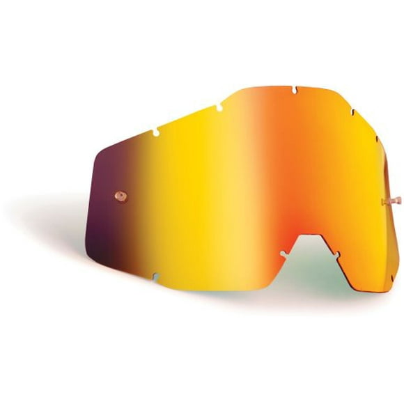 FMF POWERBOMB/POWERCORE YOUTH Replacement Lens Anti-Fog Red Mirror/Smoke 1 Goggle Lens Red Mirror | Smoke