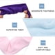 thumbnail image 5 of RomaMX 4 piezas mujeres grandes de microfibra para el cabello Scrunchies secador de pelo banda de felpa lazos elásticos, 5 of 7