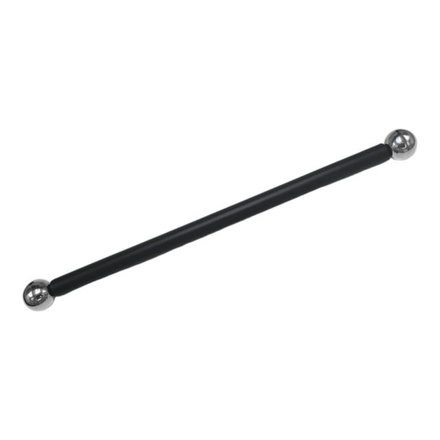 Brazo transversal para poste de lámpara de jardín, poste de lámpara de bandera, marco de escalera decorativo, soporte de bandera, brazo de repuesto Bola de plata de 41 cm