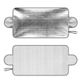 thumbnail image 7 of 2 Packs All Weather Windshield Sunshade Cover-Heavy Duty 600D Polyester Thermal Shield for Snow Ice Rain Protection - Reversible Car Windshield Protector with Storage Bag - Easy No Tools Installation, 7 of 7