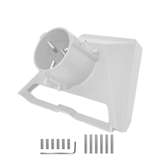 Kit adaptador de tubo, conector de tubo de poste fácil de instalar para antena parabólica estándar Gen 3