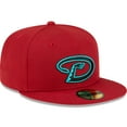 thumbnail image 3 of Men's New Era  Red Arizona Diamondbacks Alternate Authentic Collection On-Field 59FIFTY Fitted Hat, 3 of 6