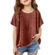 thumbnail image 5 of Camisas de Manga Larga para Niños Tamaño 12-14 Juventud Color Sólido Mangas Cortas Camiseta de Cuello Redondo Top para Niños Niño Pequeño Camisas de Manga Larga 2T, 5 of 5