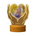 thumbnail image 3 of Customized Commemorative Night Light with Photo Frame Present for Birthday Thanksgiving Valentine's Day, 3 of 8