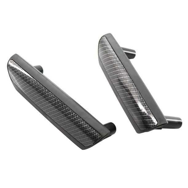 2 tiradores de puerta Interior de coche de fibra de carbono para Volkswagen T5 09-15 Likrtyny Para estrenar