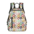 thumbnail image 3 of Balery Travel Stamp Lightweight Backpack for Men and Women - Durable and Water-Resistant, Ideal for School, Work, Travel, and Everyday Use, 3 of 9