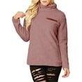 thumbnail image 3 of KISSMODA Sherpa Pullover Hoodies Sweatshirts for Women, 3 of 3