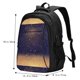 thumbnail image 5 of Balery Gold Black Glitter Mochila con carga USB para hombre y mujer - Mochila impermeable y antirrobo para portátil con puerto USB para viajes, trabajo, estudios y universidad, 5 of 7
