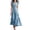 Sky Blue Dress, variant on Miluxas Women's Tiered Ruffle Sleeveless Maxi Dress V Neck Button Down High Waisted Flowy Long Dress Boho Style Beach Vacation Outfits (S-XXXXXL) Yellow