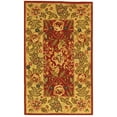 thumbnail image 6 of SAFAVIEH Chelsea Henrietta Floral Wool Area Rug, Red/Ivory, 3'9" x 5'9", 6 of 11