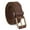 Brown, variant on Men's Casual Leather Belt BRN-36