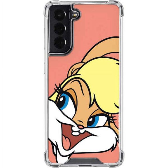 Skinit Cartoons Lola Bunny Zoomed In Galaxy S22 Clear Case
