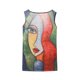 thumbnail image 5 of ICHUANYI Clearance Women Fashion Sexy Sleeveless Flower Pirnt Vest U-neck Printed Tops Tee Vest Blouse Tops(Red, XL) ICHUANYI WER2023080710491, 5 of 8
