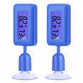 thumbnail image 1 of 2 PCS Reptile Thermometer And Hygrometer, Which Can Measure -20-60 ℃, Aquarium Thermometer Hygrometer - Blue, 1 of 4