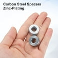 thumbnail image 4 of 25 Packs Galvanized Steel Spacer 3/8" Bore x 3/4" OD x 7/16" Length, 4 of 6