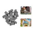 thumbnail image 3 of 20 Pcs Mini Briques Modèle Miniature Briques Forme Rectangulaire Brique Décoration Paysagère, 3 of 8