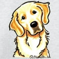thumbnail image 3 of CafePress - Golden Retriever Portrait Sweatshirt - Crew Neck Sweatshirt, 3 of 4