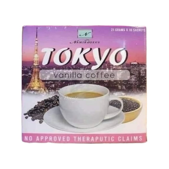 Namiroseus TOKYO Vanilla Coffee, 10 Sachets