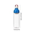 thumbnail image 3 of Infused Water Bottle with Filter 800ml – Portable Cold Brew Tea and Fruit Infuser for Summer, Leakproof, Clear Design, Carry Handle, 3 of 6