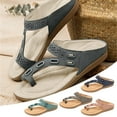 thumbnail image 2 of NGTEVOOS Women's Flip Flops Set Toe Sandals, 2 of 3