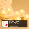 thumbnail image 4 of Raindrops 12 Candles Romantic Table Decoration for Anniversary Golden Synthetic Resin, 4 of 6