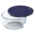 thumbnail image 1 of Plato de vidrio para almacenamiento de alimentos Pyrex Simply Store con tapa sin BPA de 950 ml, 1 of 2