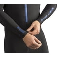thumbnail image 5 of Rash Guard Cressi Skin de cuerpo completo negro y azul talla M, 5 of 5
