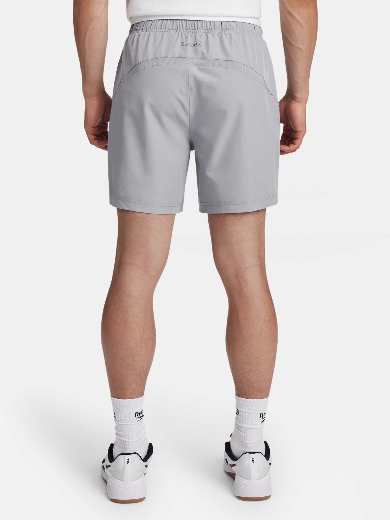 Reebok Men's and Big Men's Match Woven Short, 6" inseam, Sizes XS-5XL